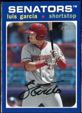 Luis Garcia #43 Baseball Cards 2020 Topps Heritage Minor League