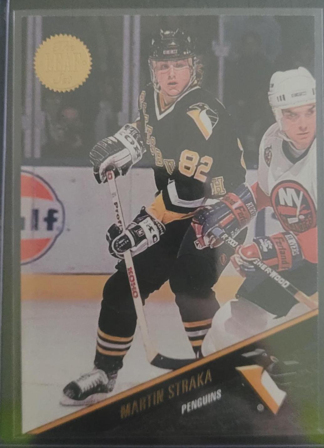 Martin Straka #220 Hockey Cards 1993 Leaf