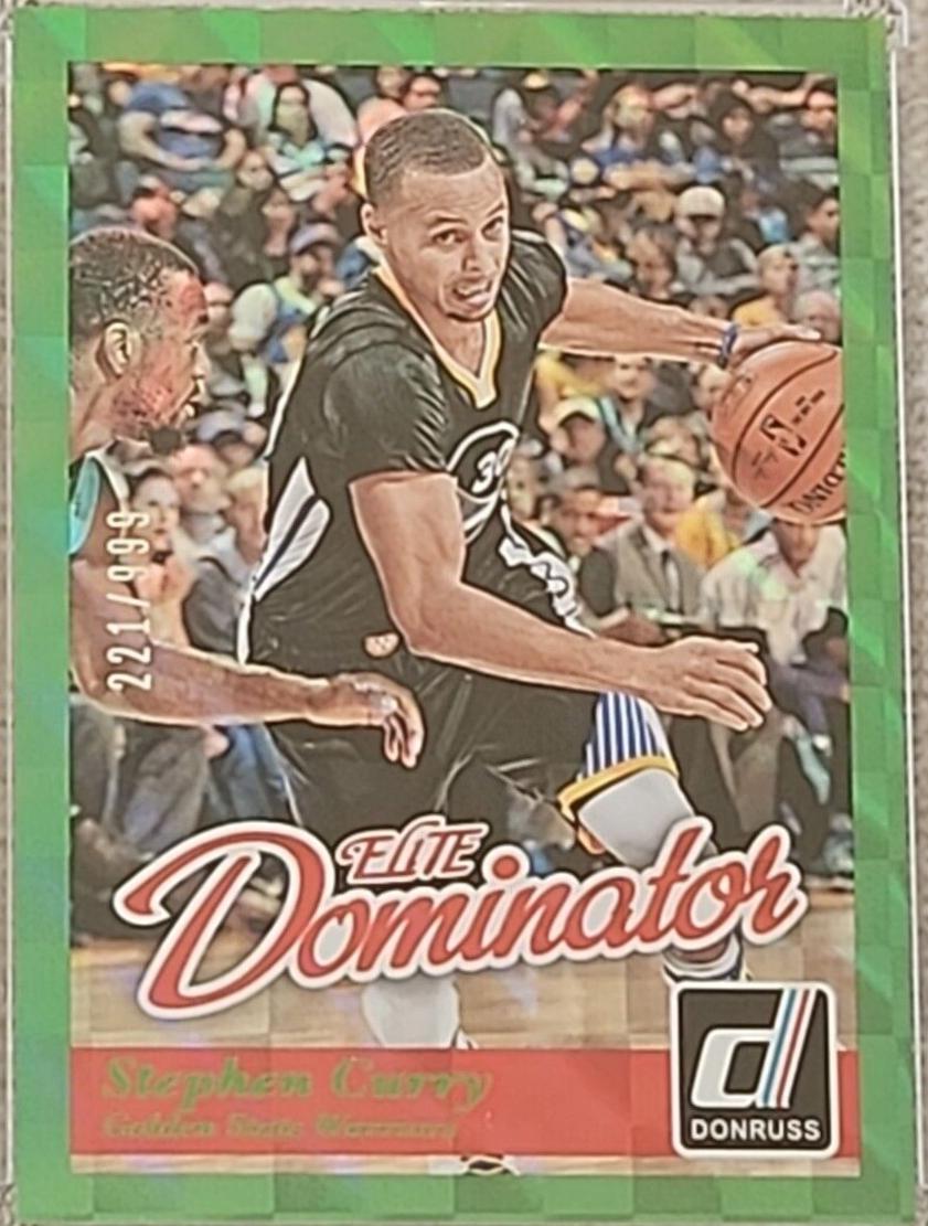 Stephen Curry #5 Basketball Cards 2014 Panini Donruss Elite Dominators