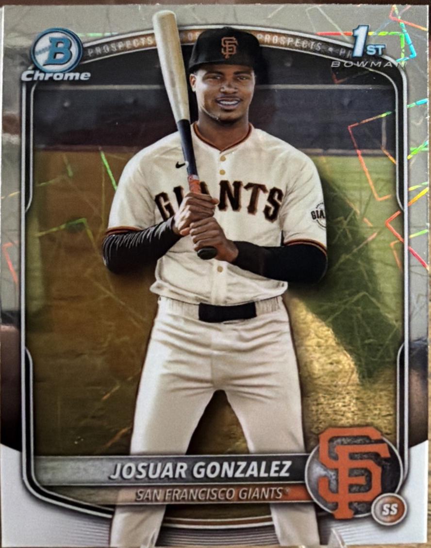 2025 Josuar Gonzalez [Laser Mega] #BCP-153