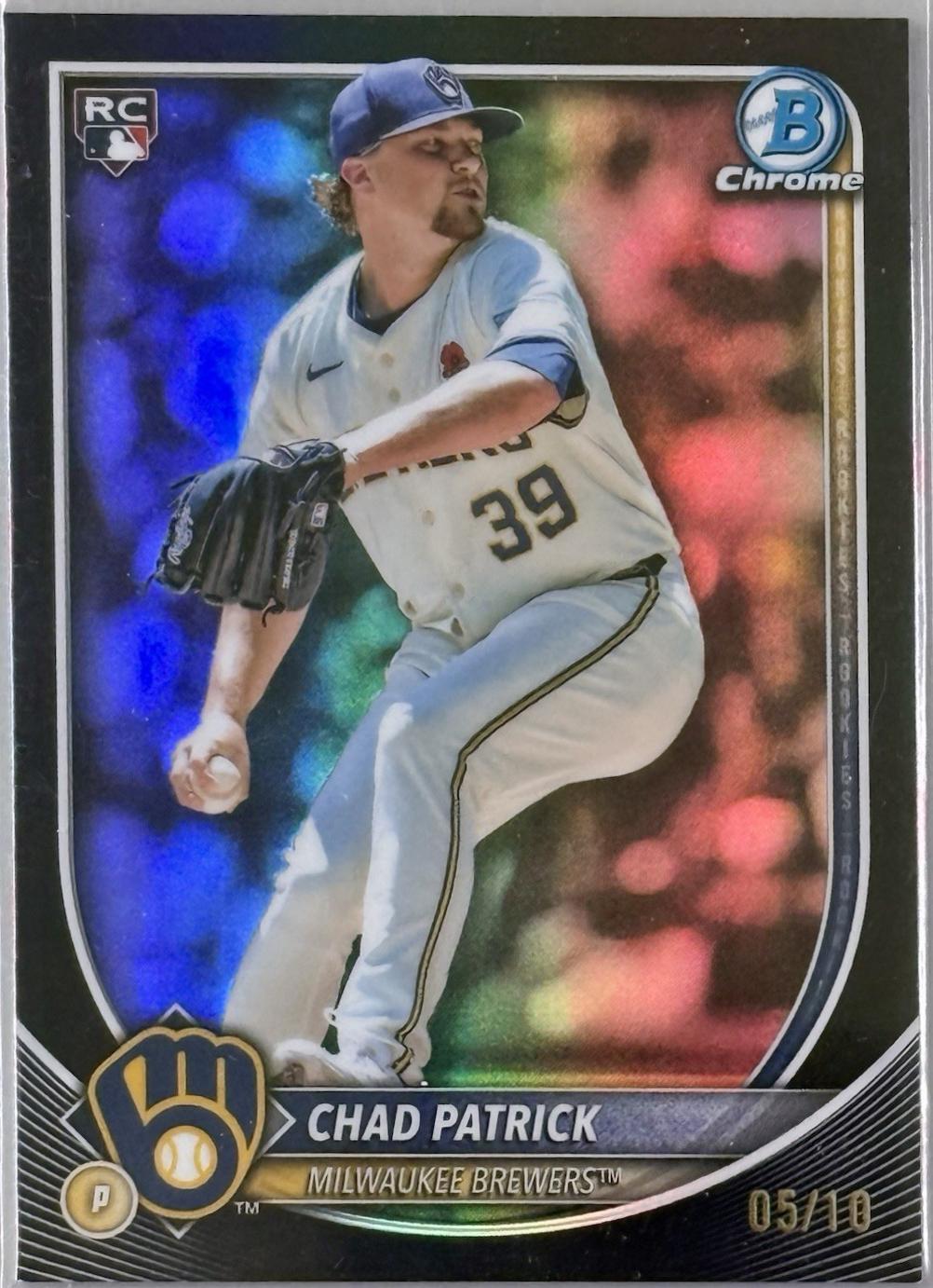 Chad Patrick [Black Refractor] #28 Prices | 2025 Bowman Chrome ...