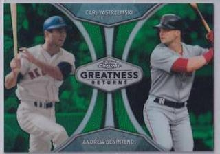 Andrew Benintendi, Carl Yastrzemski
