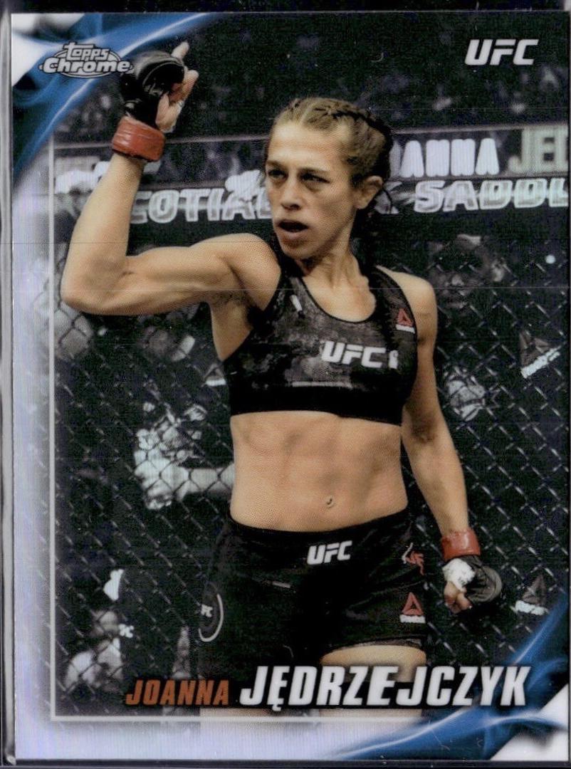 Joanna Jedrzejczyk #UFCK-JJ Ufc Cards 2019 Topps UFC Chrome Knockout