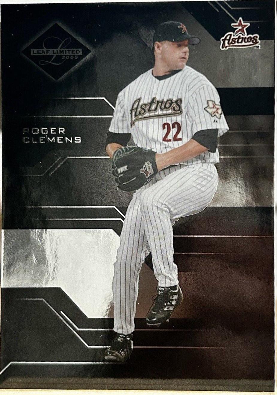 Roger Clemens #1 Baseball Cards 2005 Leaf Limited