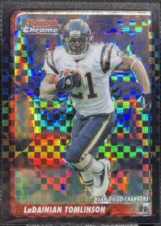 LaDainian Tomlinson #21 2003 Bowman Chrome Football