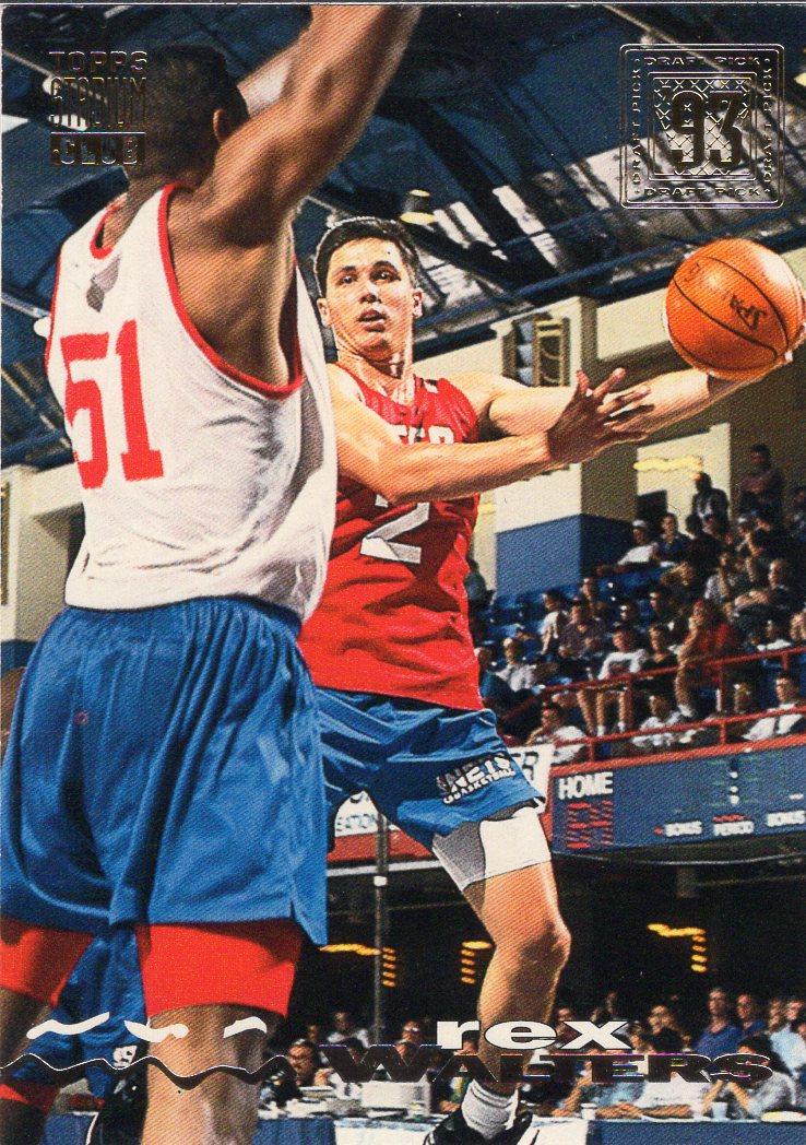 Rex Walters #97 Basketball Cards 1993 Stadium Club