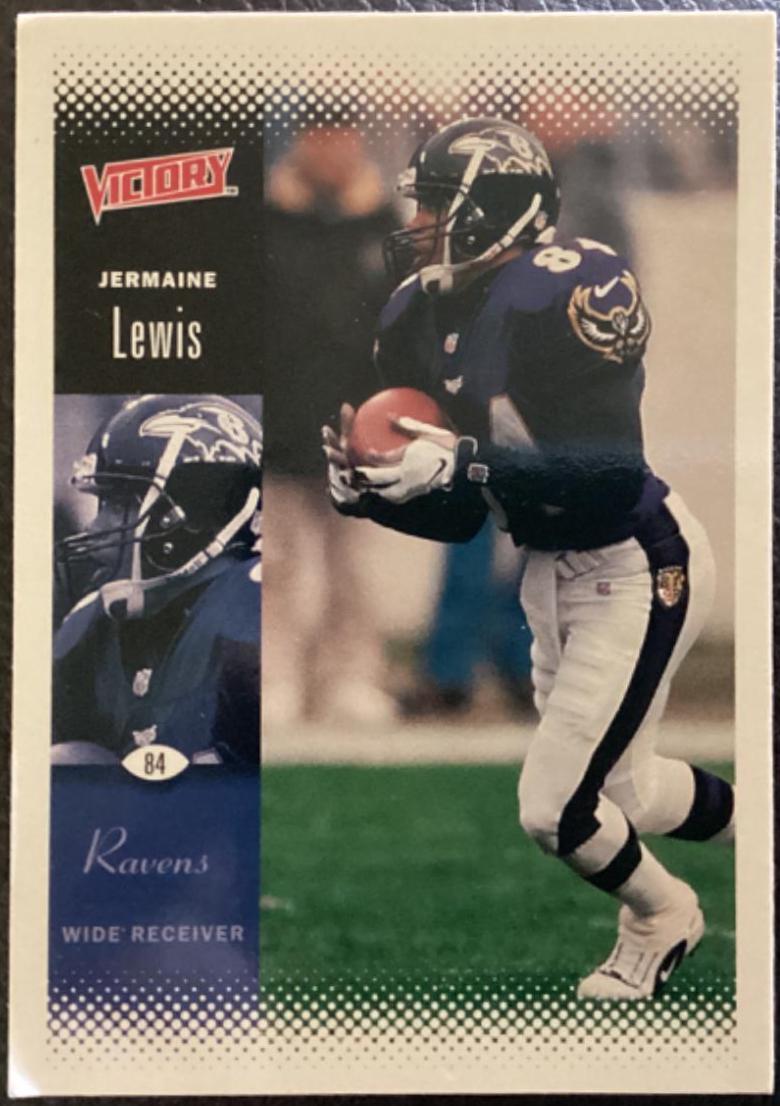 Jermaine Lewis #14 Football Cards 2000 Upper Deck Victory