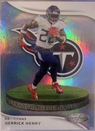 Derrick Henry #FF-1 Football Cards 2023 Panini Certified Franchise Foundations