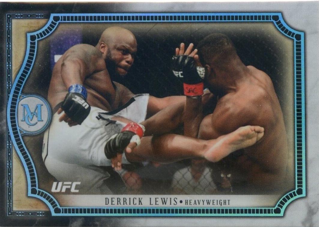 Derrick Lewis #9 Ufc Cards 2018 Topps UFC Museum Collection
