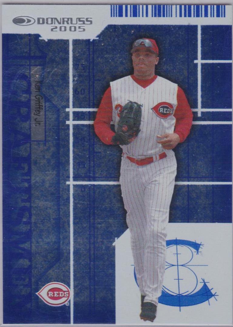 Ken Griffey Jr #C13 Baseball Cards 2005 Donruss Craftsmen
