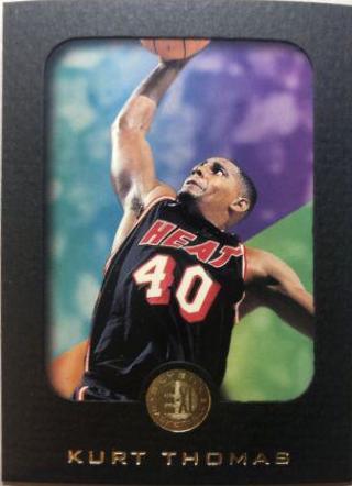 Kurt Thomas #44 Basketball Cards 1995 Skybox E-XL