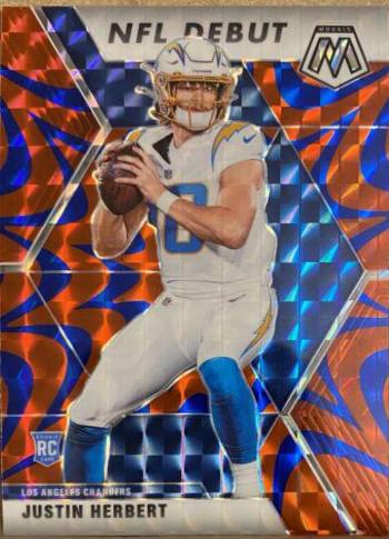 2020 Justin Herbert [Reactive Blue] #263