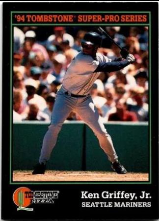 Ken Griffey Jr #21 Baseball Cards 1994 Score Tombstone