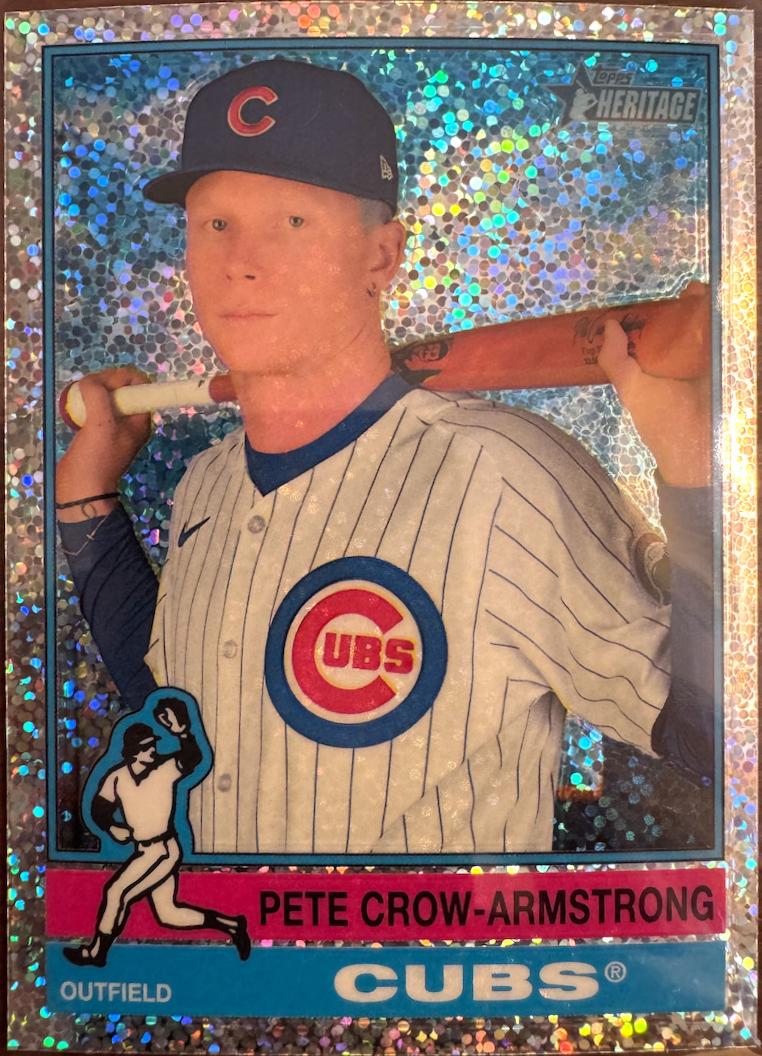 2025 Pete Crow-armstrong [Silver Sparkle Variation] #430
