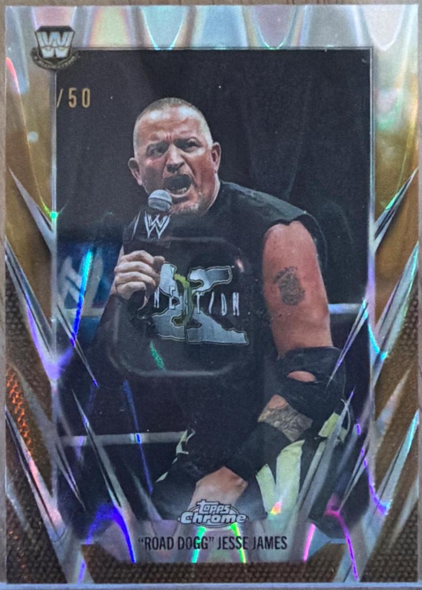 Road Dogg Jesse James [Gold Refractor] #23