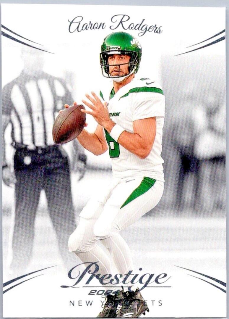 Aaron Rodgers #228 Football Cards 2024 Panini Prestige