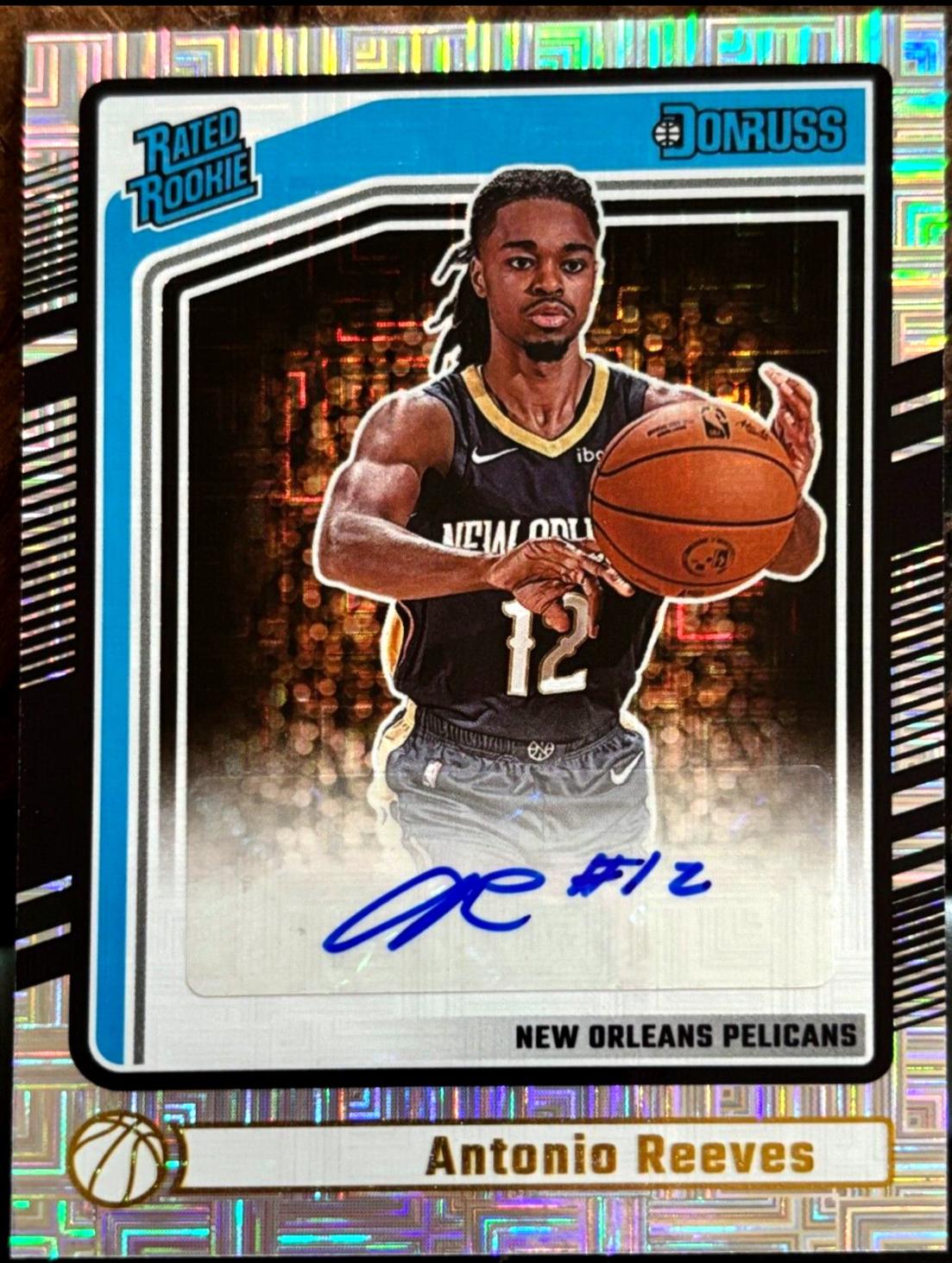 Antonio Reeves [Choice Rated Rookie Signature] #281 Prices | 2024 ...
