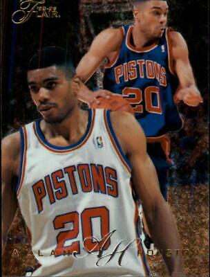 Allan Houston #38 Basketball Cards 1995 Flair