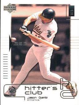 Jason Giambi #5 Baseball Cards 2000 Upper Deck Hitter's Club