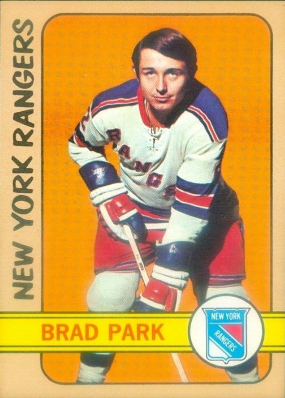 Brad Park #30 Hockey Cards 1972 Topps