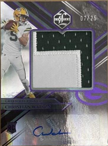 Christian Watson [Patch Autograph Amethyst] #119