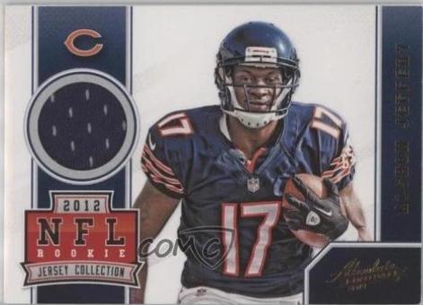 Alson Jeffery #2 Football Cards 2012 Panini Absolute Rookie Jersey Collection