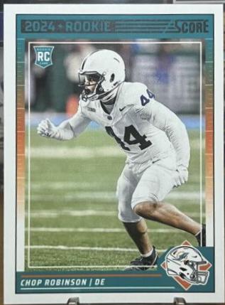 Chop Robinson #322 Football Cards 2024 Panini Score