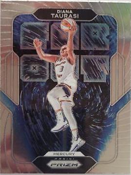 Diana Taurasi #4 Basketball Cards 2022 Panini Prizm WNBA Far Out