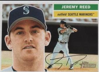 Jeremy Reed #73 Baseball Cards 2005 Topps Heritage