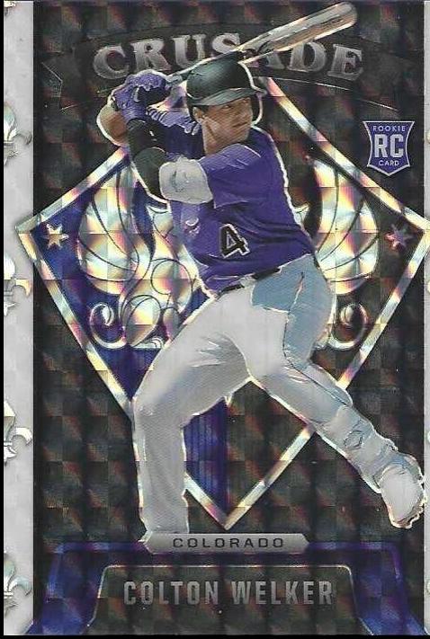 Colton Welker #14 Baseball Cards 2022 Panini Chronicles Crusade