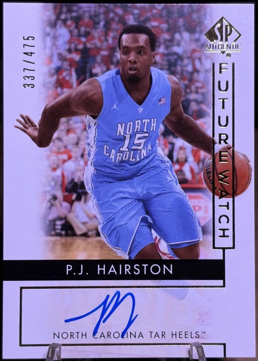 P.J. Hairston #82 2014 Sp Authentic Basketball