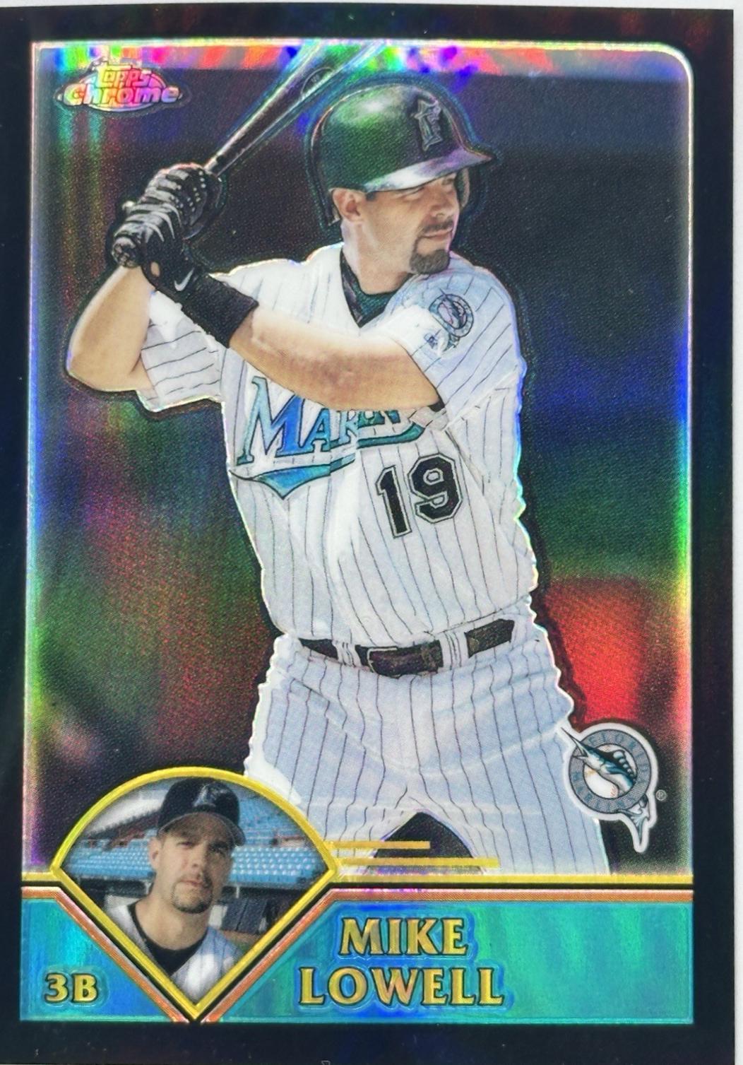 Mike Lowell [Black Refractor] #80