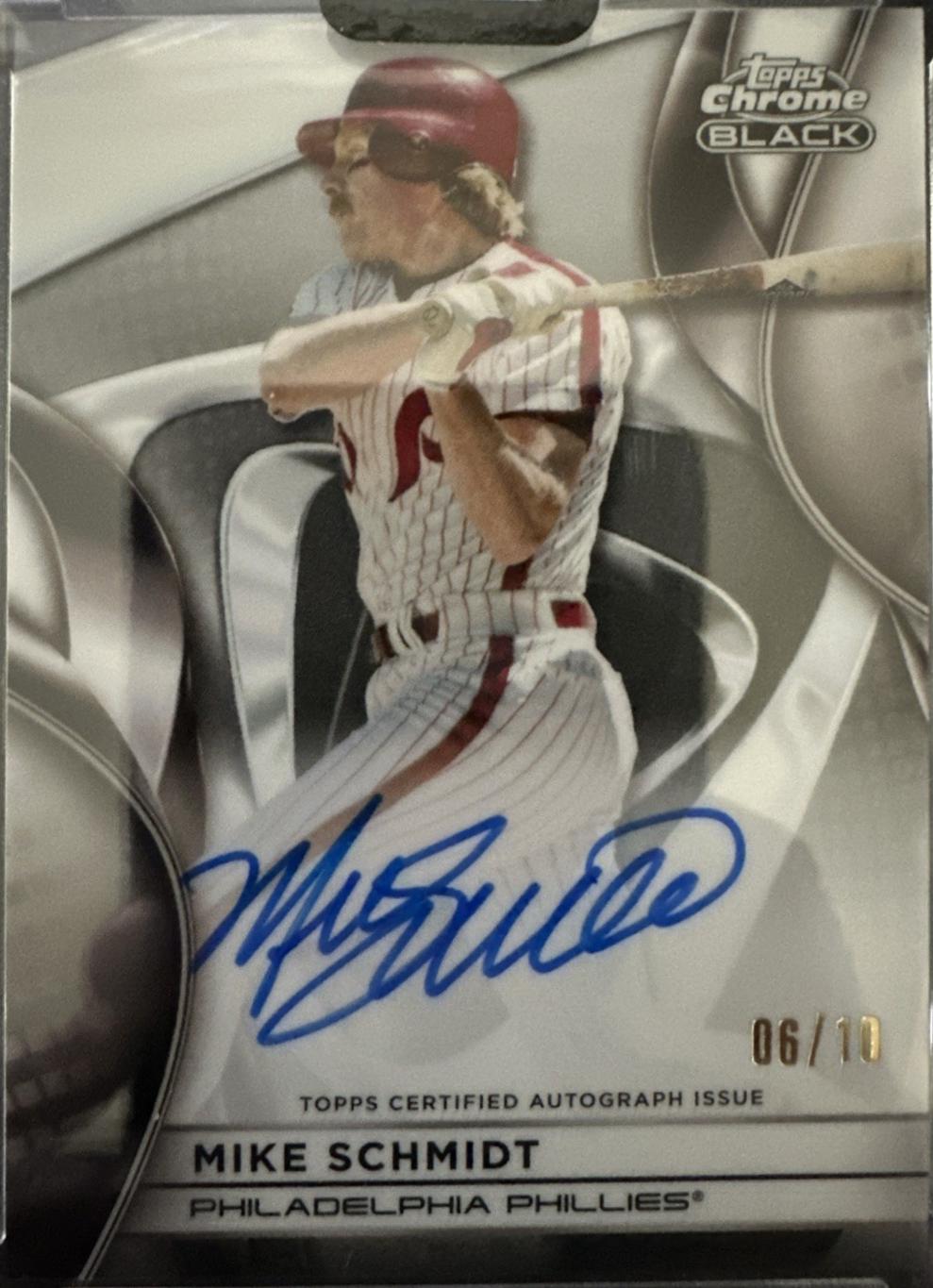 Mike Schmidt [Refractor] #CBA-MS Prices | 2025 Topps Chrome Black 