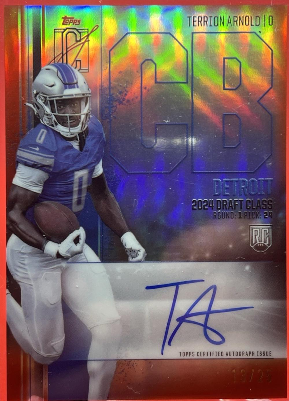 Terrion Arnold [Green] #RCV-TA