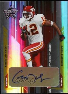 Craphonso Thorpe #213 2005 Leaf Rookies & Stars Football