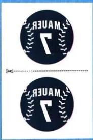 Joe Mauer #5 Baseball Cards 2013 Panini Triple Play Tattoos