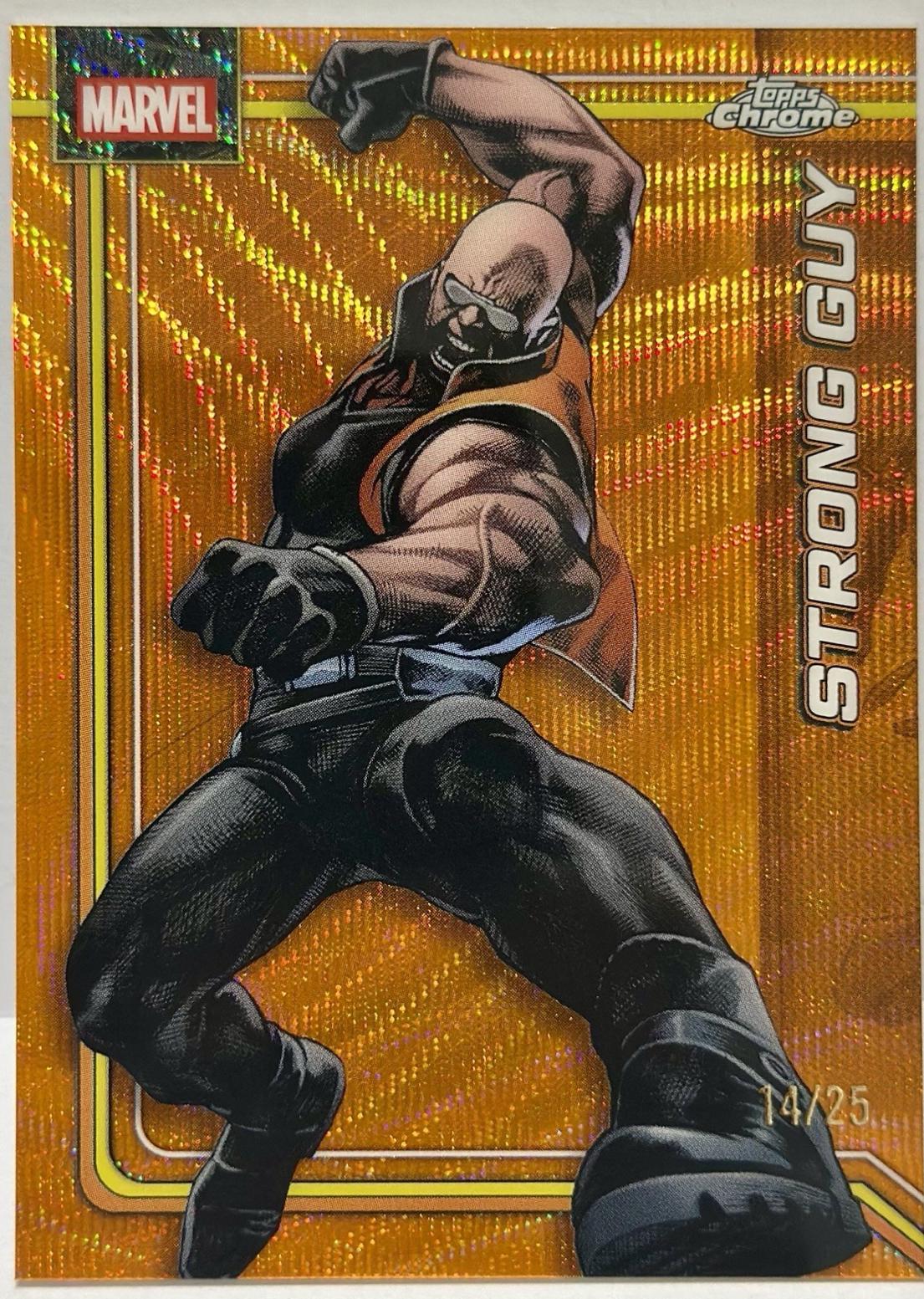 Strong Guy Orange Wave Refractor