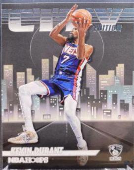 Kevin Durant #2 Basketball Cards 2022 Panini Hoops City Edition