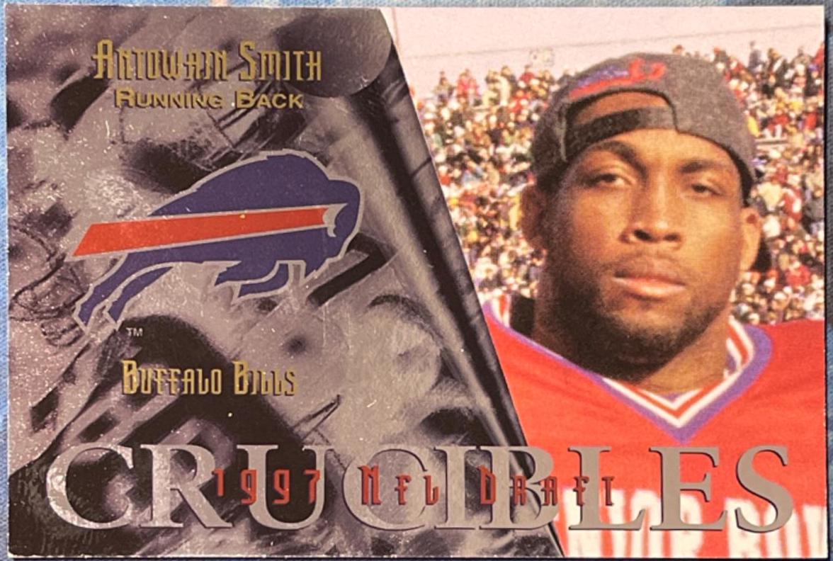 Antowain Smith #5 Football Cards 1997 Collector's Edge Excalibur NFL Draft