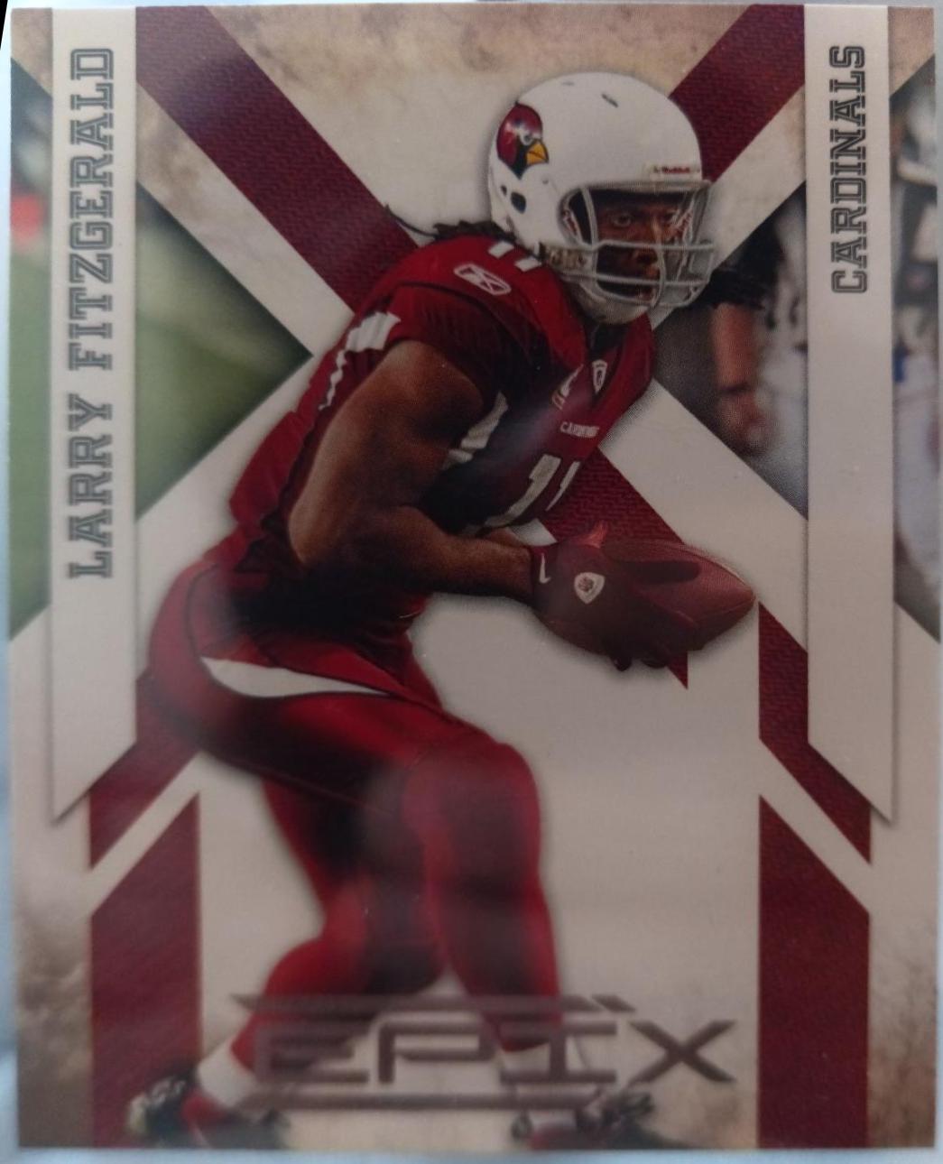 larry Fitzgerald #2 Football Cards 2010 Panini Epix