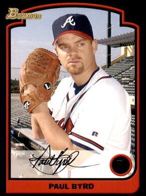 Paul Byrd #18 Baseball Cards 2003 Bowman