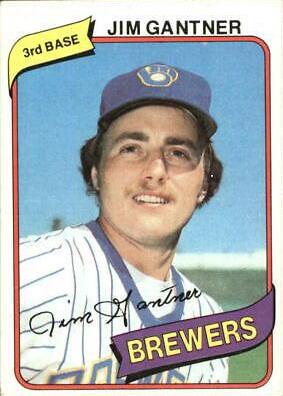 1980 Jim Gantner #374