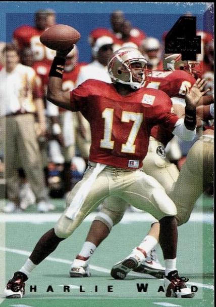 Charlie Ward #97 1994 Classic 4 Sports Tri Cards Football