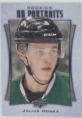 Julius Honka #P-105 Hockey Cards 2016 Upper Deck UD Portraits