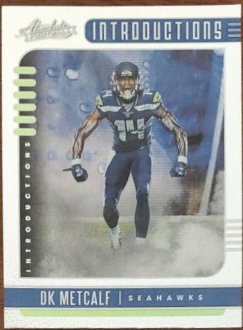 DK Metcalf #7 Football Cards 2019 Panini Absolute Introductions
