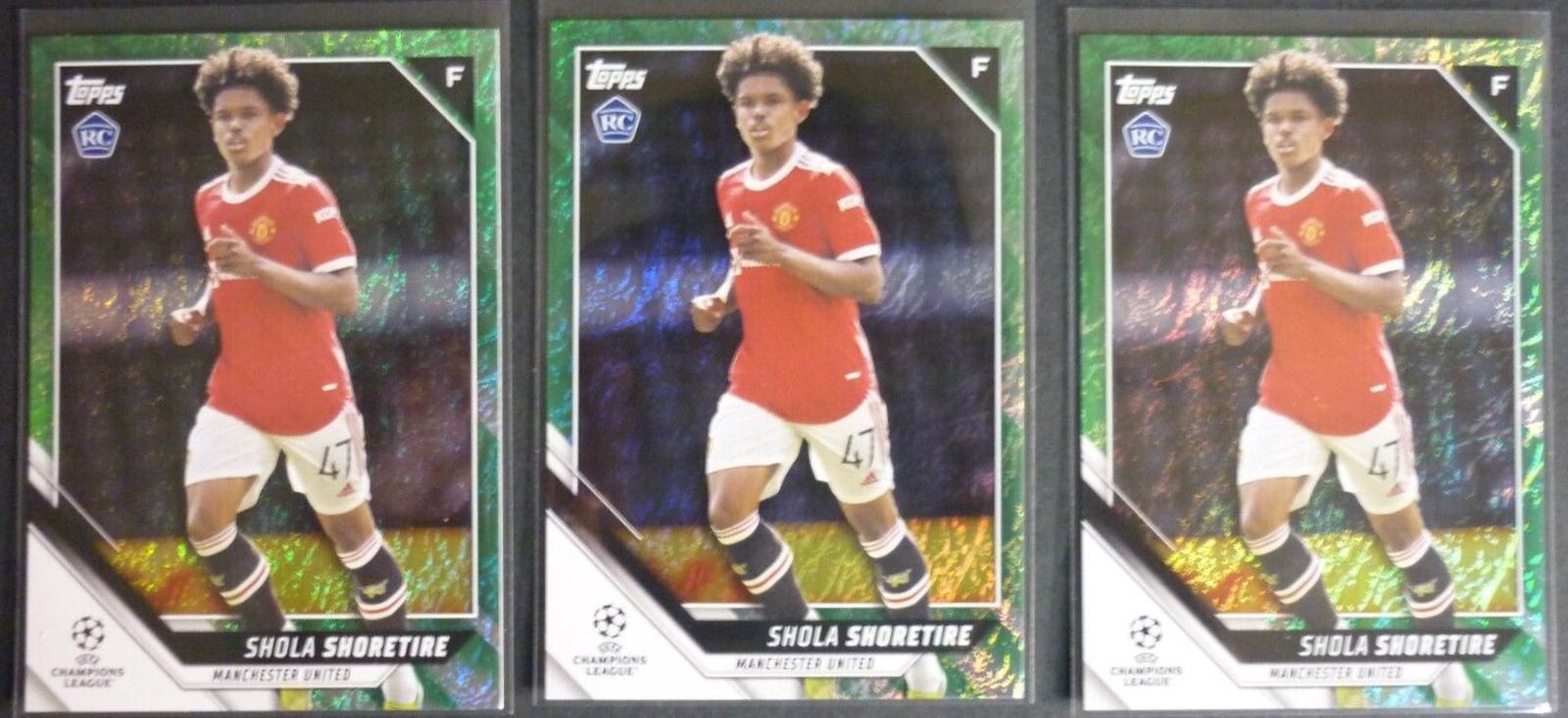 Shola Shoretire #21 Soccer Cards 2021 Topps UEFA Champions League Jade