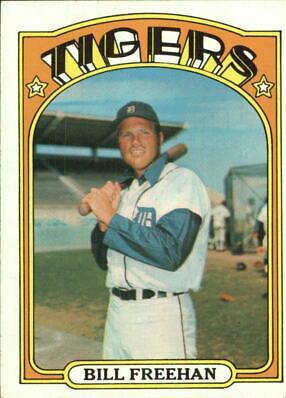 Bill Freehan #120 Baseball Cards 1972 Topps