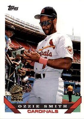 Ozzie Smith #40 Baseball Cards 1993 Topps