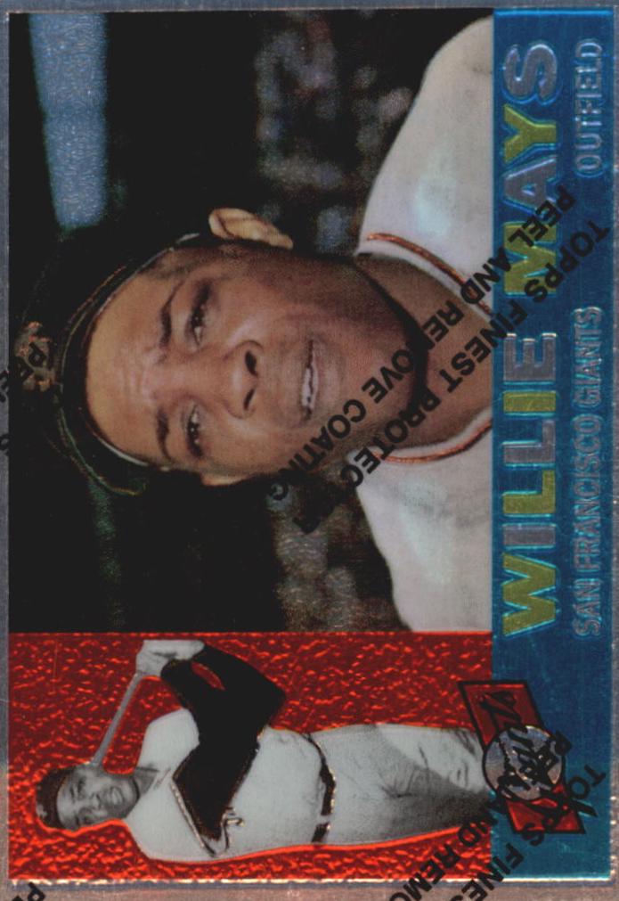 Willie Mays #12 Baseball Cards 1997 Topps Willie Mays