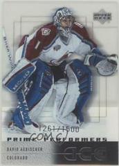 David Aebischer #85 Hockey Cards 2000 Upper Deck Ice Prices